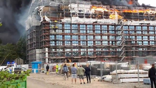 Пожар на Вольта, Таллин 08.06.18 смотреть онлайн