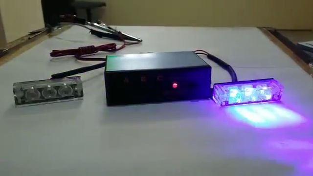 Baliza Destellante Led 3w Azul 2 Modulos 3 Funciones смотреть онлайн