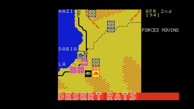 Desert Rats - ZX Spectrum Sinclair - Emulador Qaop JS
