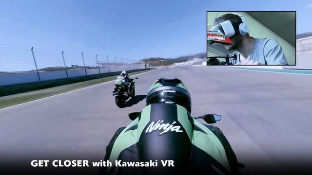 Gets Closer to new Ninja ZX-10R - 360 app смотреть онлайн
