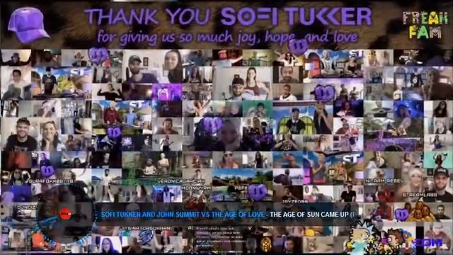 SOFI TUKKER AND JOHN SUMMIT VS THE AGE OF LOVE THE AGE OF SUN CAME UP PEPAO MASHUP 2021 смотреть онлайн