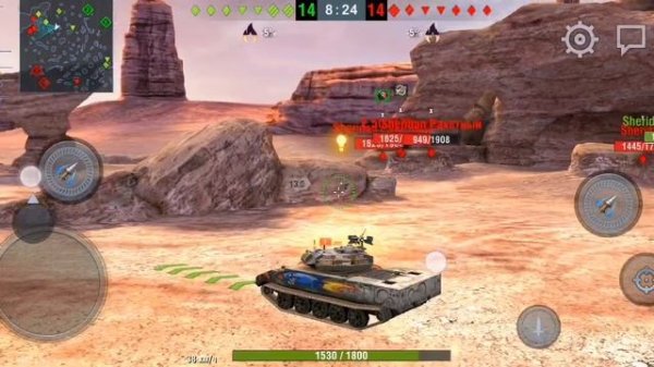 Шеридан Ракетный Tanks blitz