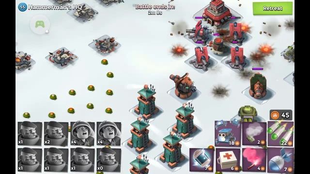 How to Beat Hammermans' HQ Level 55! смотреть онлайн