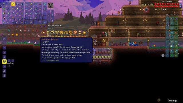 [Terraria - tModLoader] Calamity Mod - Tank Melee Build - Beginning of the End - Part 2 смотреть онлайн