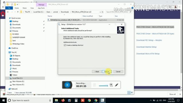 FINO PAX MICRO ATM CONNECT PC OR LAPTOP ME फिनो माइक्रो ATM को कम्प्युटर या लैपटाप मे केसे चलाये смотреть онлайн