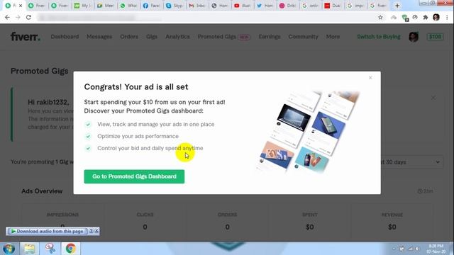 Fiverr Paid Gig Promotion Basic | Max Pro | Bangla | Tips смотреть онлайн