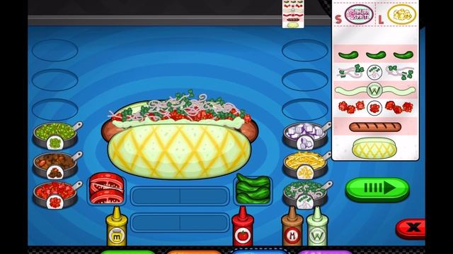 Papas Hot Doggeria HD All Cherry Blossom Toppings Unlocked смотреть онлайн