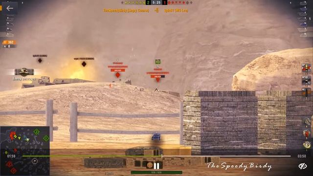 World of Tanks Blitz - Angry Connor Black Goldville смотреть онлайн