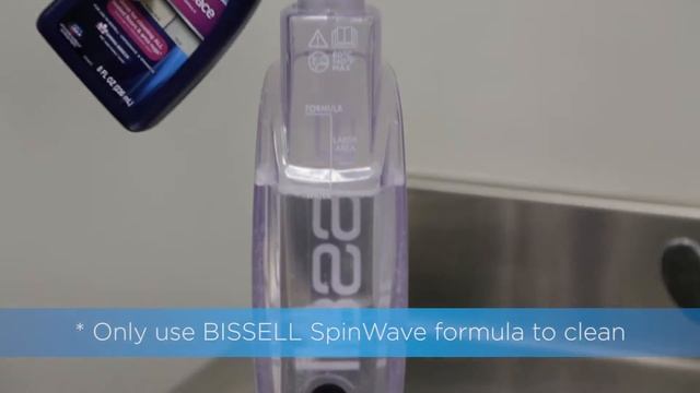 SpinWave™ Hard Floor Cleaner - Filling the Water Tank смотреть онлайн