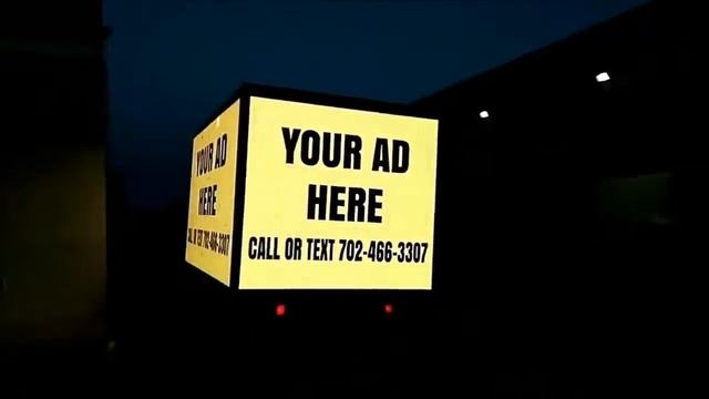 8mm smd led advertising truck in vegas ads available смотреть онлайн
