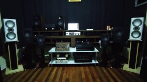 MARANTZ 8 Y PRE PARASOUND ... BOOKSHELF MISSION ZX-2 MKII  #www.audiovintagemj.cl