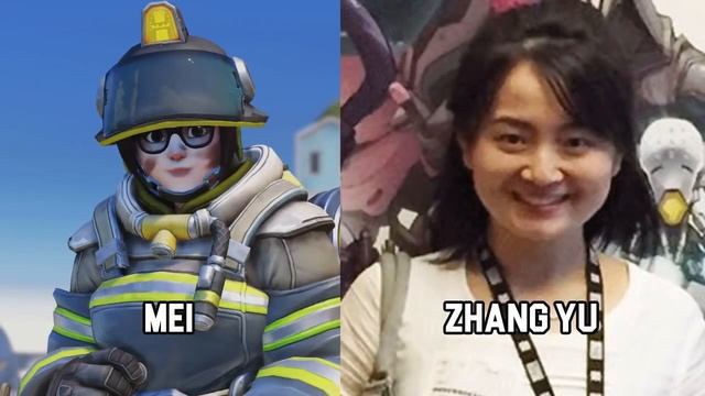 Characters and Voice Actors - Overwatch (Update 4) смотреть онлайн