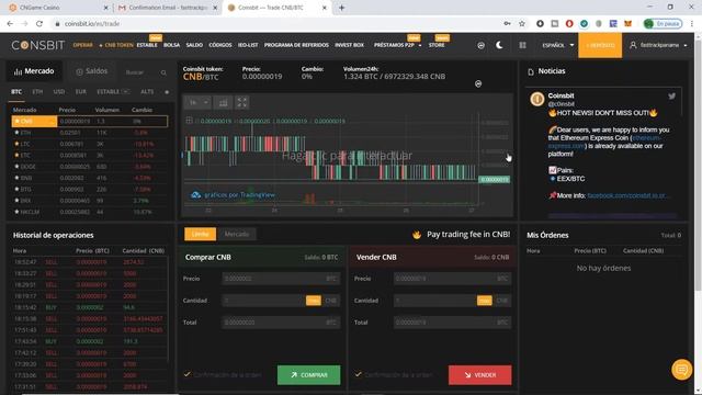 COINSBIT AIRDROP CNGame 30.000 CNG HASTA 20/05/2020 Solo Por Unirte al Chat Telegram y Aprobar KYC смотреть онлайн
