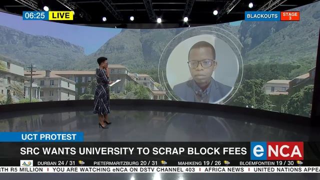 UCT Protest | SRC wants university to scrap block fees смотреть онлайн