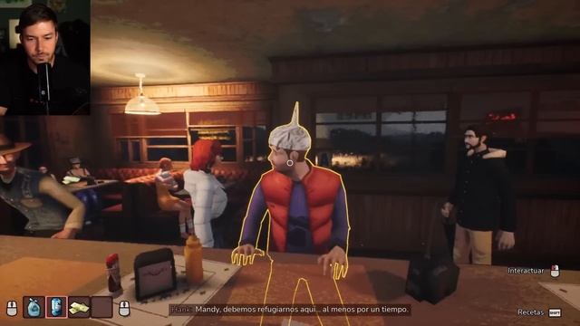 TRABAJO EN UNA CAFETERIA PERO ES EL FIN DEL MUNDO | While We Wait Here (FINAL BUENO Y MALO) смотреть онлайн