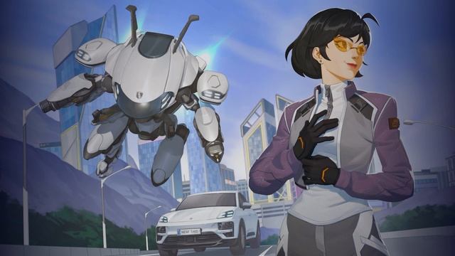 D.va x PORSCHE Menu Loop | OVERWATCH 2 смотреть онлайн