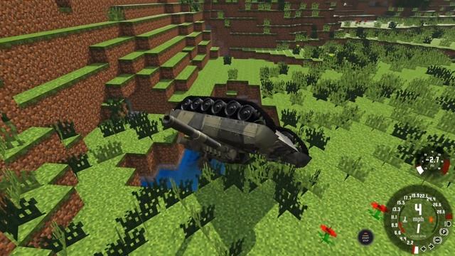 Tank in Minecraft BeamNG.drive смотреть онлайн