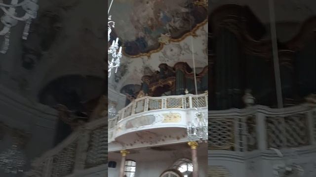 Франкфурт-на-Майне. Впечатления: Майнц. церковь св. Августина. Чистое рококо! смотреть онлайн