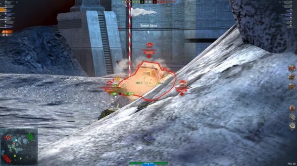 Бабаха Relax - WoT Blitz - Гравитация - FV215b 183