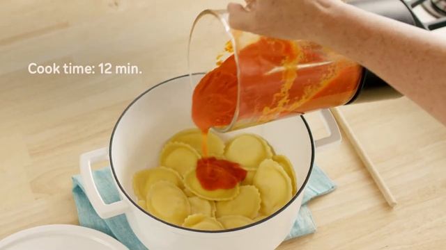 Creamy Cauliflower Tomato Ravioli :15 смотреть онлайн