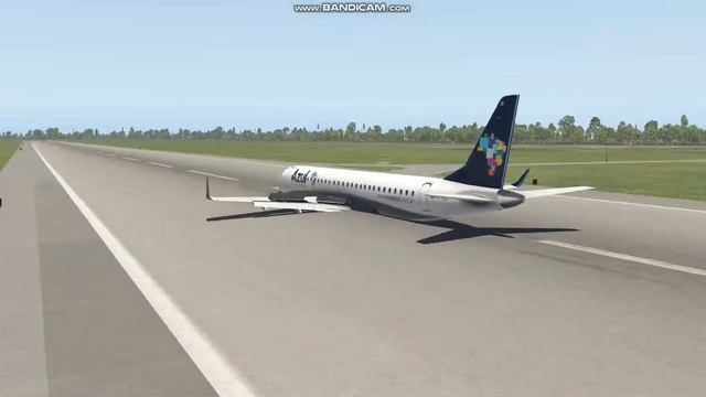 Embraer E 195 Piu Moderno Aereo Di Embraer .Ембраер е 195 самый продвинутый самолёт Ембраер.Xplane1