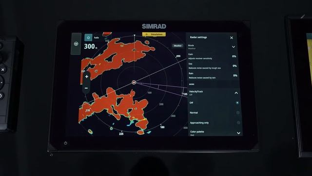 Simrad | NSX Radar Screen View & Usage смотреть онлайн