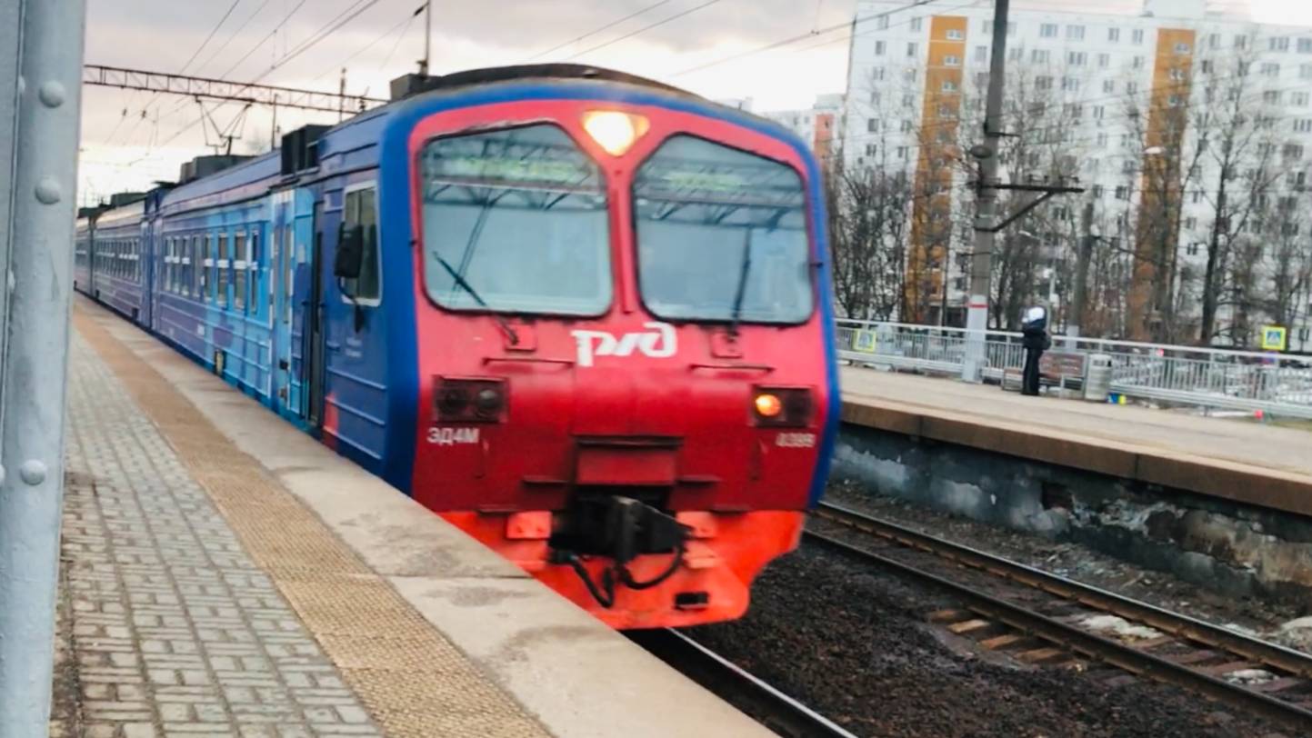Электропоезд РЭКС ЭД4М 0399 смотреть онлайн