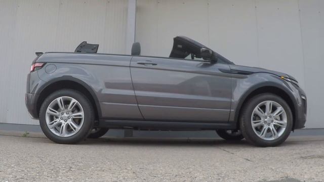 www.AUTOEXPORT.de - LAND ROVER RANGE ROVER EVOQUE CABRIO HSE DYNAMIC 180HP CORRIS GREY METALLIC смотреть онлайн