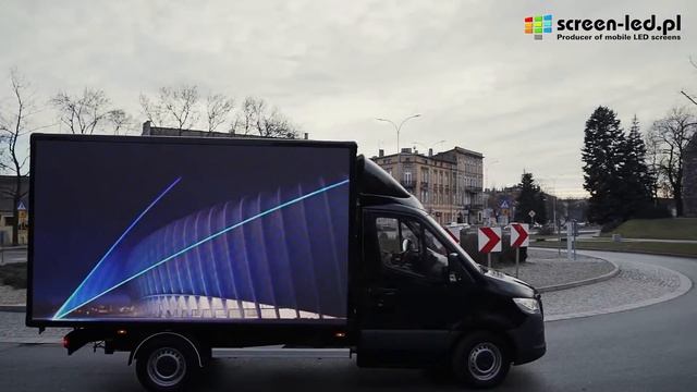 BoxLED - LED mobile advertising van - LED truck - Screen-LED.com смотреть онлайн