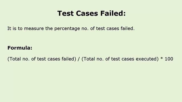 Test Metrics in Software Testing - Product Metrics & Process Metrics смотреть онлайн