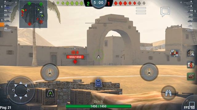 World Of Tanks BLITZ - TIGER 1 Lazing Around смотреть онлайн