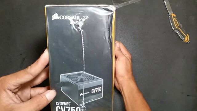 Corsair CV Series™ CV750 — 750 Watt 80 Plus® Bronze Certified PSU l Unboxing. смотреть онлайн