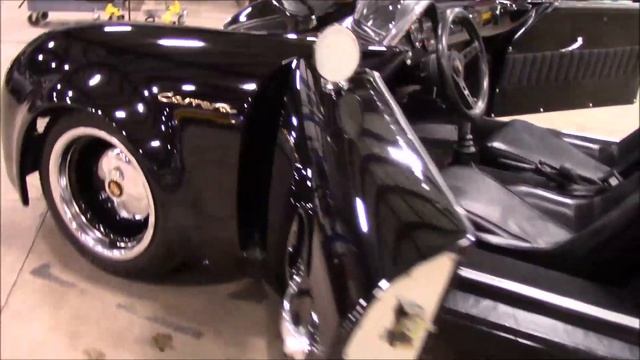 1955 Porsche Speedster Black смотреть онлайн