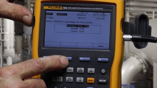 How To Calibrate A Rosemount 3051 HART Smart Pressure Transmitter With The Fluke 754