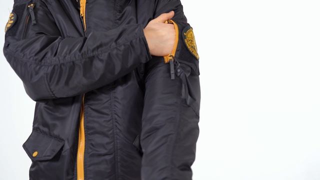 Куртка Nord Denali N3B Compass black/yellow смотреть онлайн