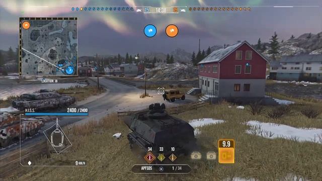 Cobra Commander scouting in the Cobra H.I.S.S. Tank in World of Tanks... смотреть онлайн