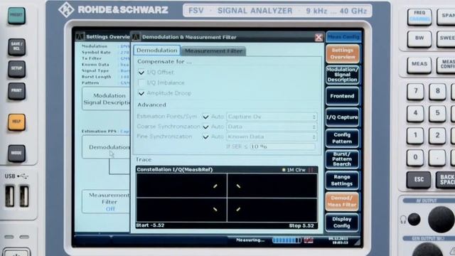 Bit error rate BER) measurement using the Rohde & Schwarz FSV Signal and Spectrum Analyzer смотреть онлайн