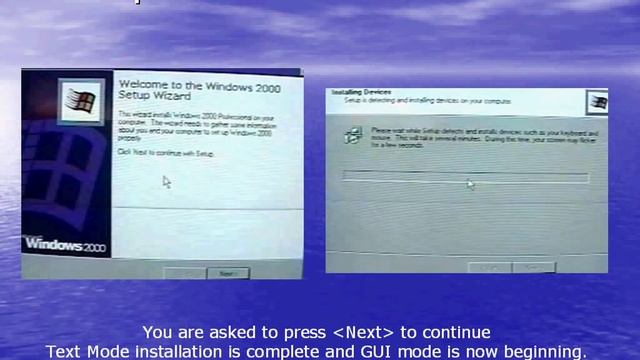 Window 2000 Professional training tutorial 1 смотреть онлайн
