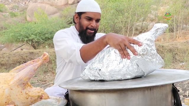 Roasted Butter Turkey With Truffle Butter || Butter Turkey Recipe || Nawabs kitchen смотреть онлайн