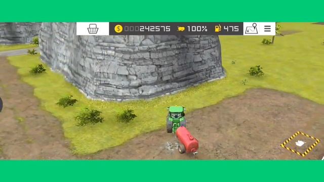 Biogas tank strewer in field with big tractor 🚜 Fs 16 new addition entry biogas tank смотреть онлайн