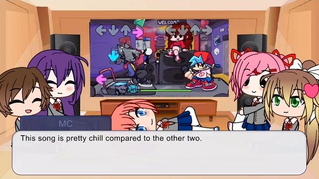 DDLC react to Friday Night Funkin mods (2/5) смотреть онлайн