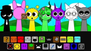 Анимация Спрунки! Новый мод ДЛЯ ДЕВОЧЕК ПРОТИВ МАЛЬЧИКОВ!  Миксуй биты и мелодии!Incredibox Sprunki