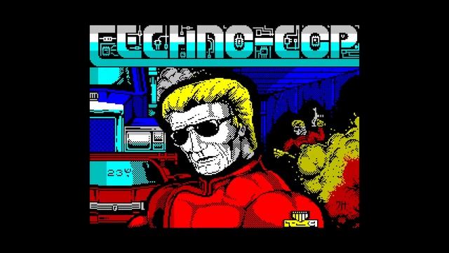Techno Cop - Title Screen Music - Sinclair ZX Spectrum смотреть онлайн