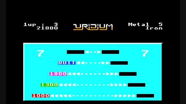 BBC Micro game Uridium (with cheats) Part 1 смотреть онлайн