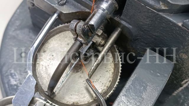 Инструкция Заправка нитки Скорняжная машина 10Б смотреть онлайн