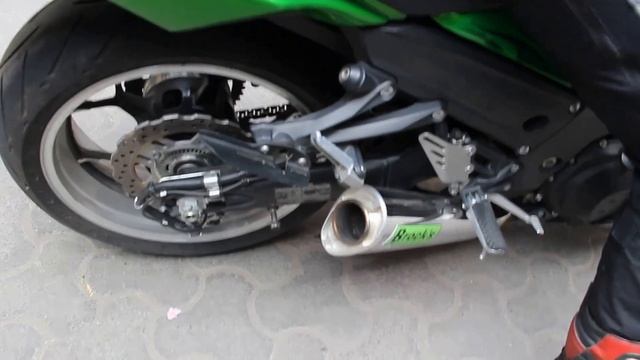 2012 Special Edition Ninja ZX14 R powered by BROCKS exhaust system смотреть онлайн