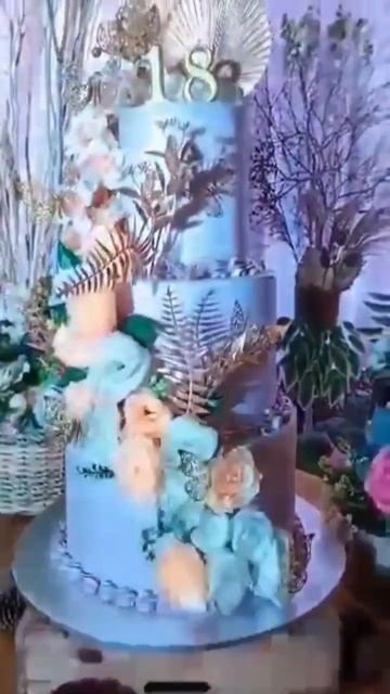 18 Birthday Cake || 3 tier Debut Cake #shorts #debutcakes #yummy #yummyfood смотреть онлайн