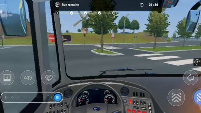 Bus simulator City Ride | BYD eBus 18 | Ligne 61 : Barrage Castle - Norde Arena смотреть онлайн