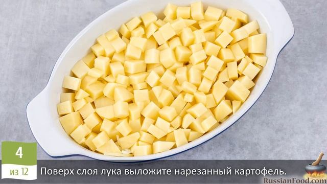 Быстрое второе блюдо. КАРТОФЕЛЬНАЯ ЗАПЕКАНКА СО СВИНИНОЙ смотреть онлайн