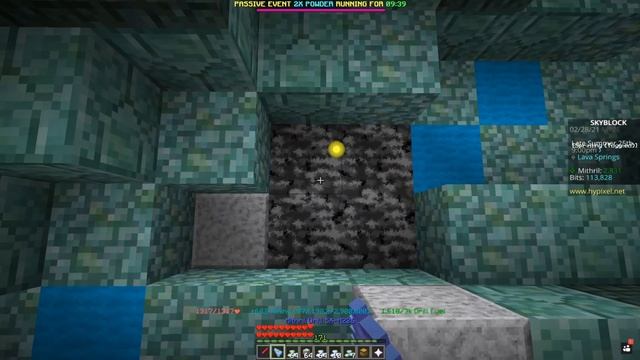 HYPIXEL SKYBLOCK | mining mithril for 12 HOURS *CRAZY RESULTS* смотреть онлайн